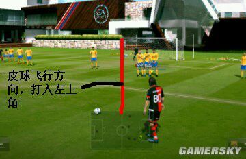 FIFA Online3任意球怎么踢